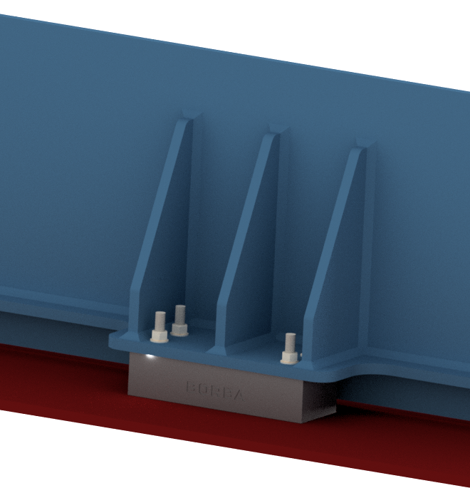 Lager für Lukendeckel