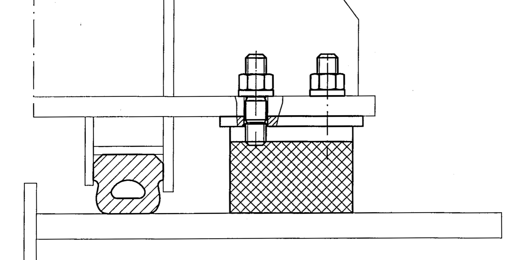 Lager für Lukendeckel